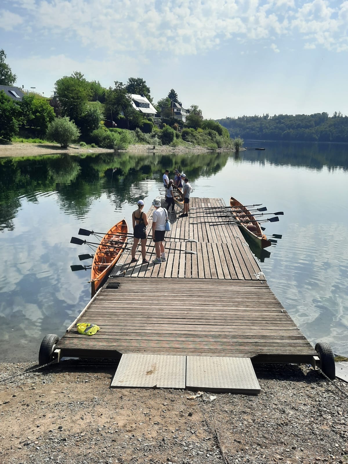 Ruderwanderfahrt zum Sorpesee